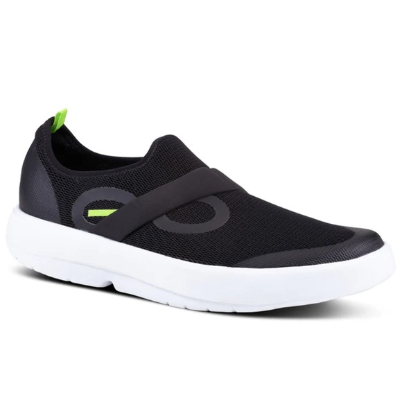 MEN\'S OOMG LOW SHOE - WHITE & BLACK main image 8